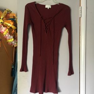 Ribbed dress
